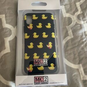 MC2 Saint Barth Black Duck Pattern Phone Cover